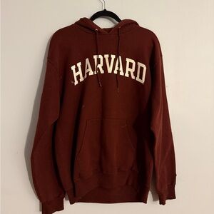 Champion Maroon Harvard Hoodie